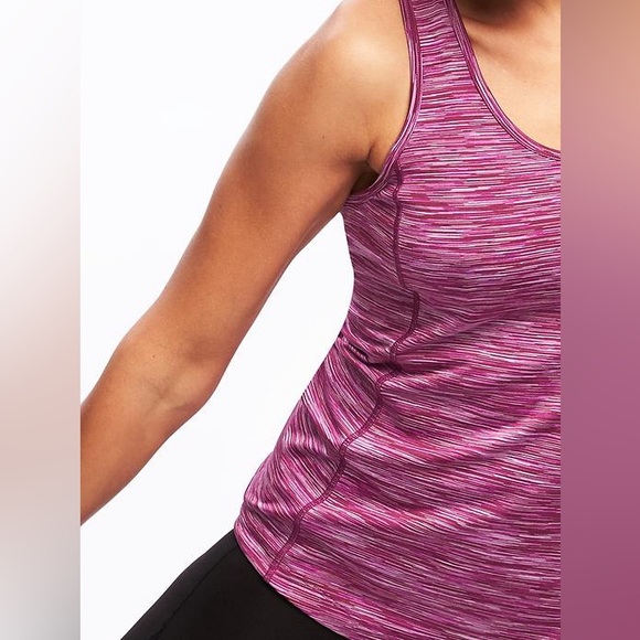 Old Navy Size Small Crossback Keyhole women’s performance athletic tank pink - Picture 2 of 11